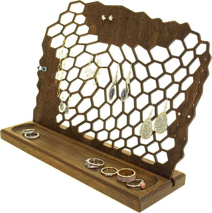 Ohrringhalter – Ohrringständer – Schmuckständer für Ohrringe und Ohrstecker – Handmade in