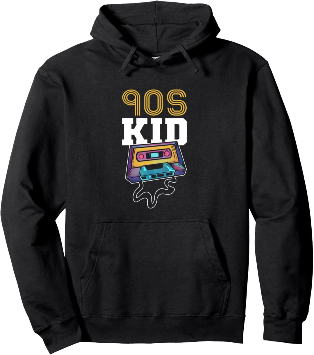 90er Kind Aufnahmekünstler Pullover Hoodie