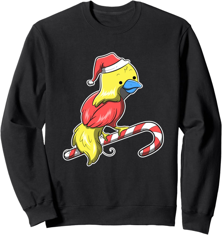 Weihnachtsvögel des Paradieses Bild Sweatshirt