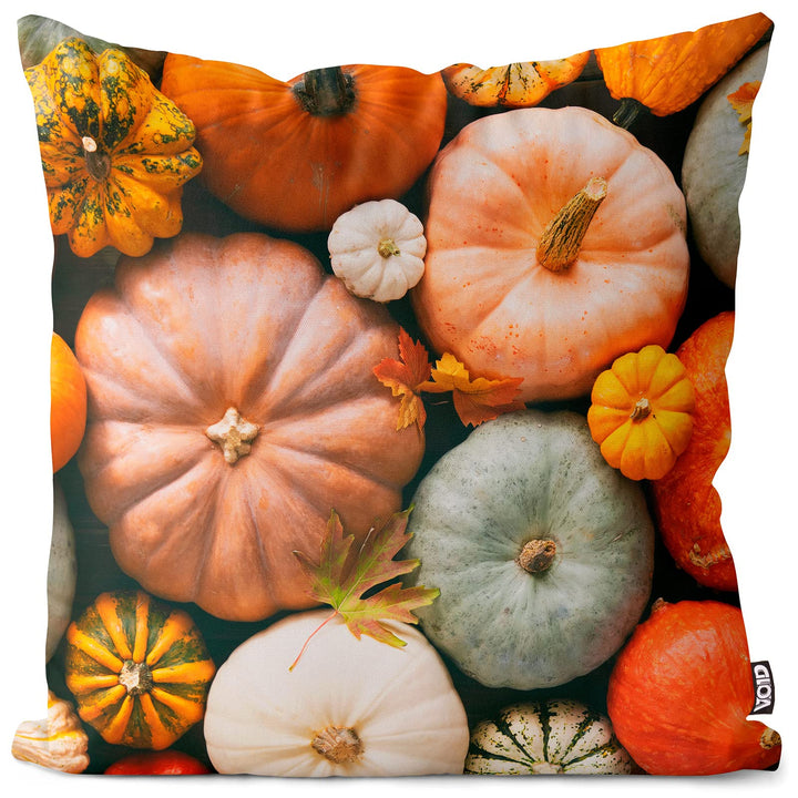 VOID Kürbis Herbst Halloween Kissenbezug Kissenhülle Sofakissen Kissen Deko Outdoor-Kissen Dekokisse