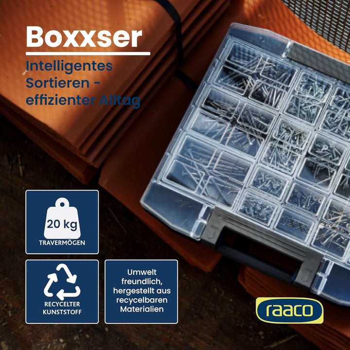 raaco Sortimentskoffer boxxser 80 8 x 8-20 , blau, 134989
