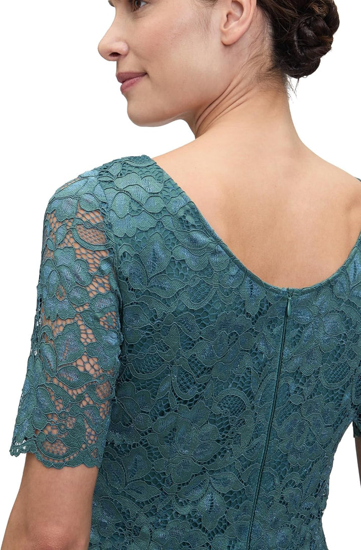 Vera Mont Damen Kleid 40 Dark Emerald, 40 Dark Emerald