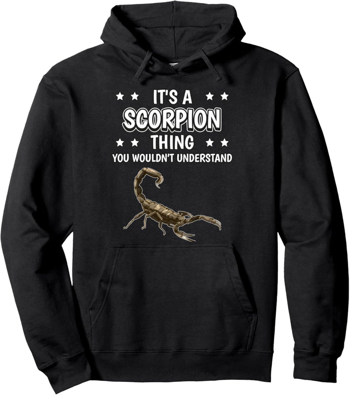 Ist so ein Skorpion Ding Lustiger Spruch Skorpione Pullover Hoodie
