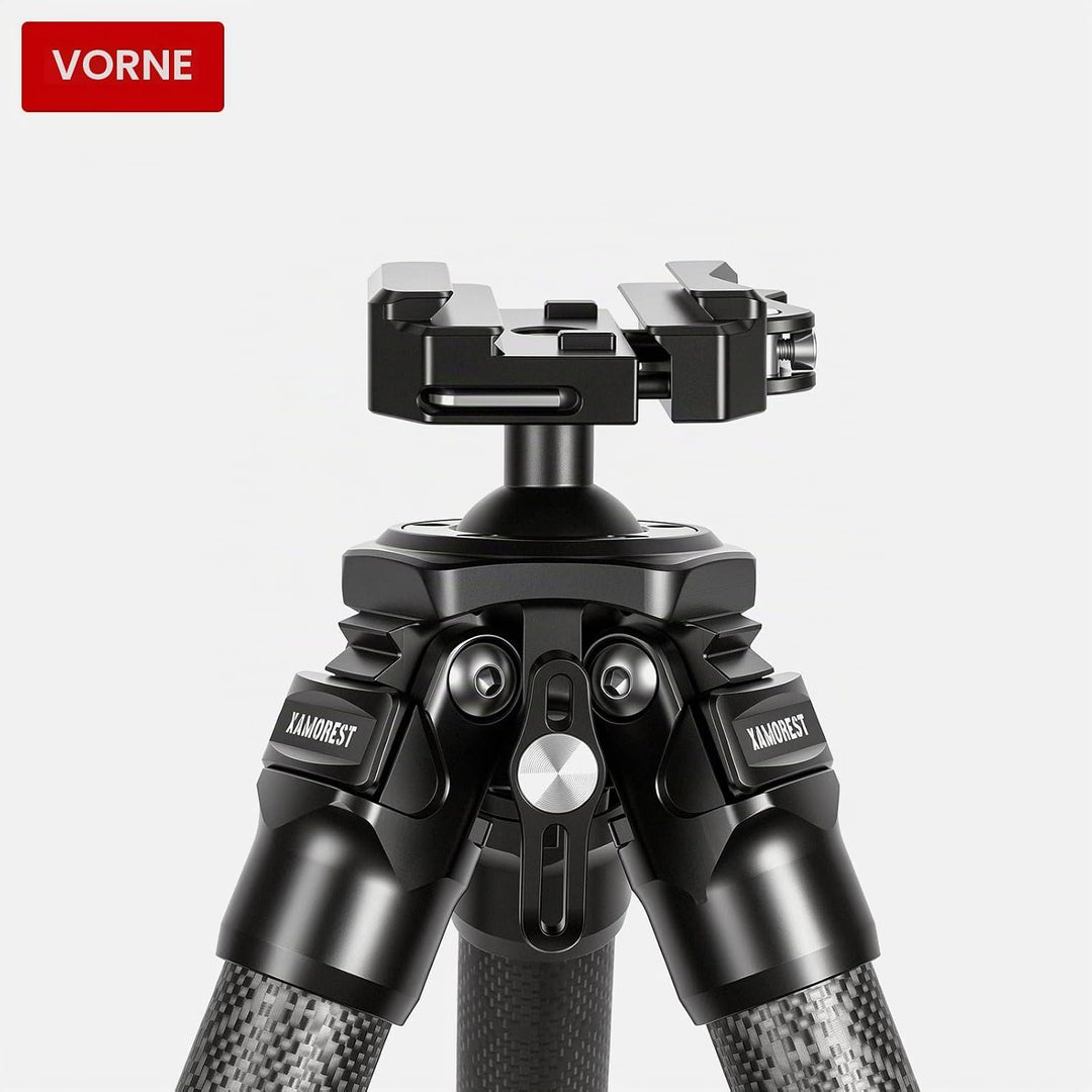 C283C Kompaktes Stativ aus Kohlefaser, 28 cm Rohrdurchmesser Jagdstativ, Picatinny- und Arca-Swiss-K