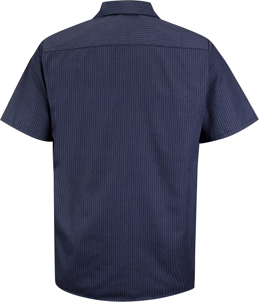 Red Kap Herren Men's Durastripe Performance Tech Work Shirt, Short Sleeve Button-Down-Arbeitshemd S