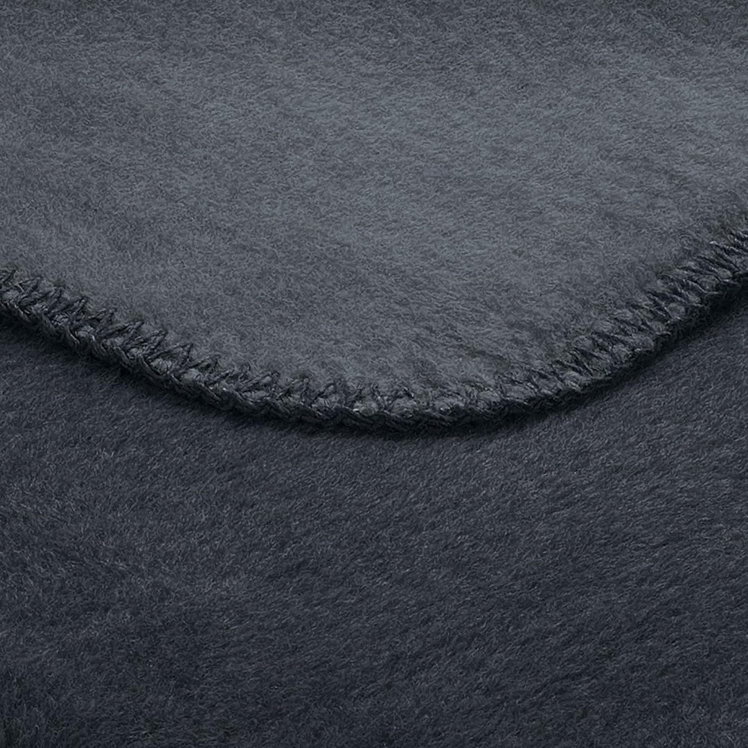 Erwin Müller Armlehnenschoner, Armlehnenschutz 2er- Pack schwarz/grau Grösse 50x70 cm - weich, tempa