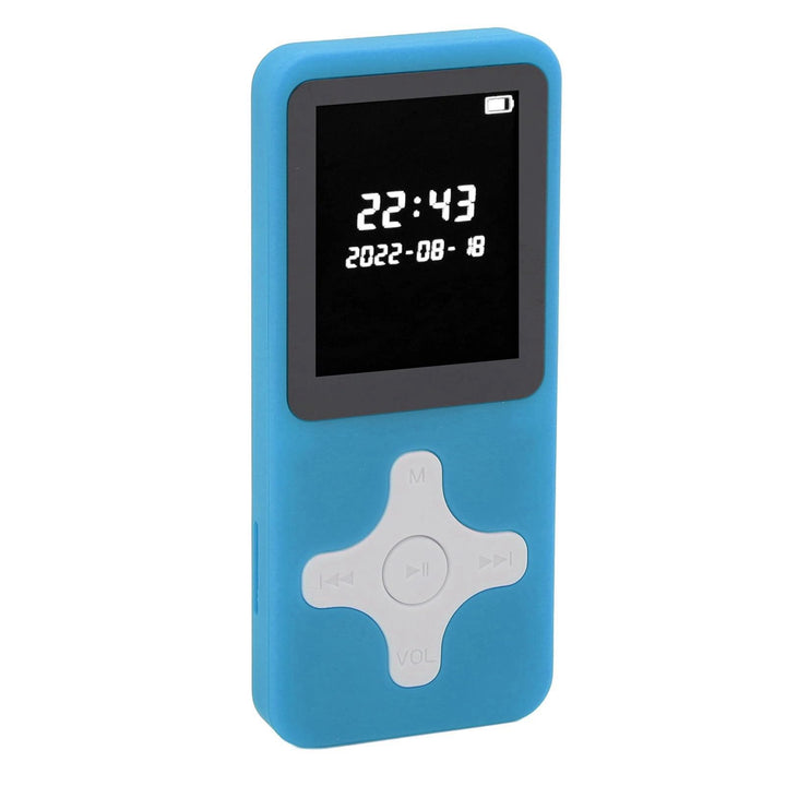 MP3-Player, Bluetooth 5.0 1,77 Zoll LCD-Musik-Player mit FM-Radio-Recorder, Wecker, Elektronischem B
