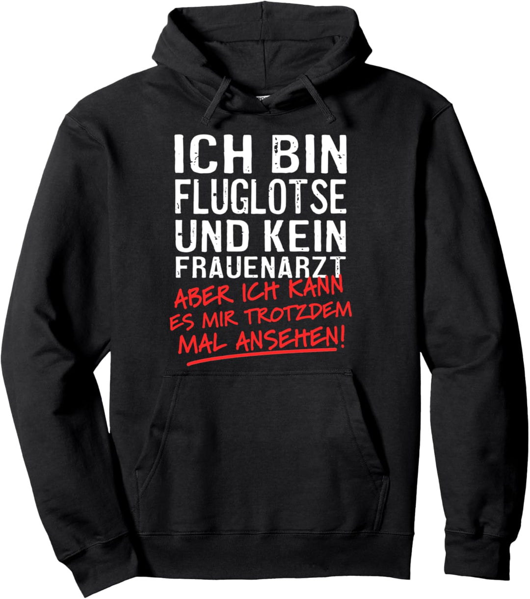 Ich Bin Fluglotse Und Kein Frauenarzt Flugverkehrsleiter Pullover Hoodie