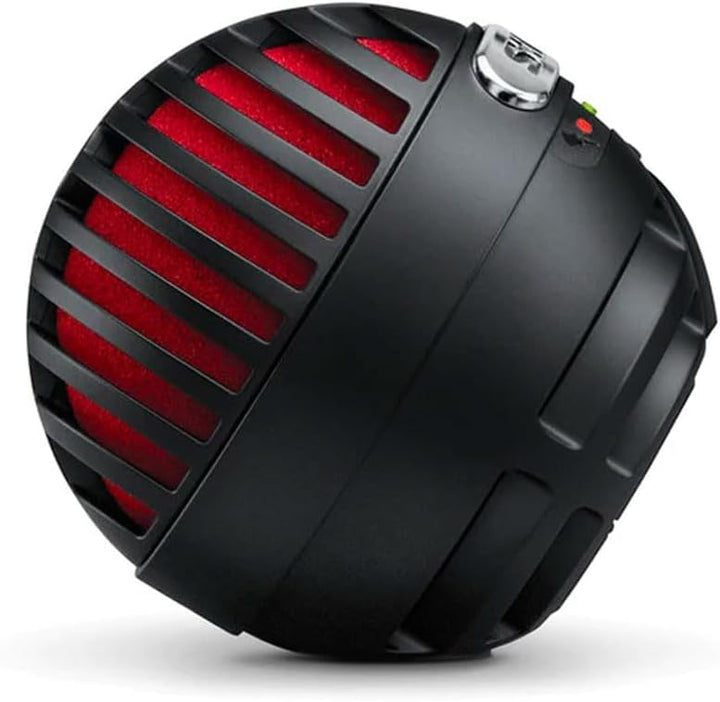 Shure MV5-B-DIG – Digitales Kondensatormikrofon für hochwertige Audioaufnahmen mit USB- und Lightnin