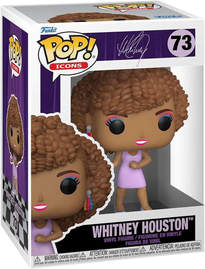 Funko Pop! Icons: Whitney Houston - I Wanna Dance with Somebody - Vinyl-Sammelfigur - Geschenkidee -