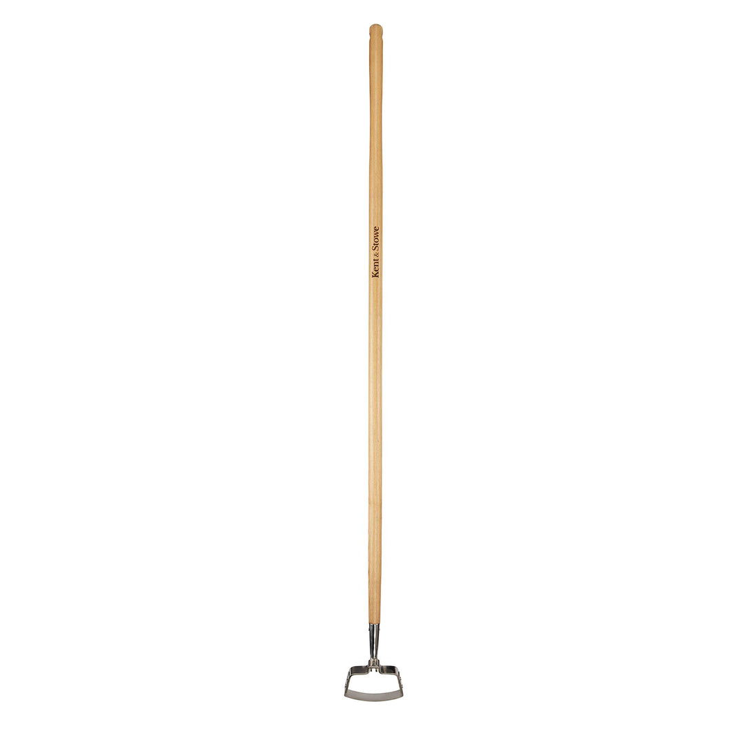 Kent & Stowe Langstiel Pendelhacke aus Eschenholz und Edelstahl gefertigt, 733285 Single, Single