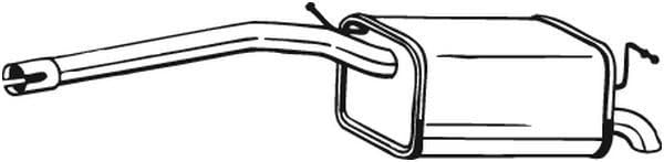 BOSAL 233-505 Montageteile