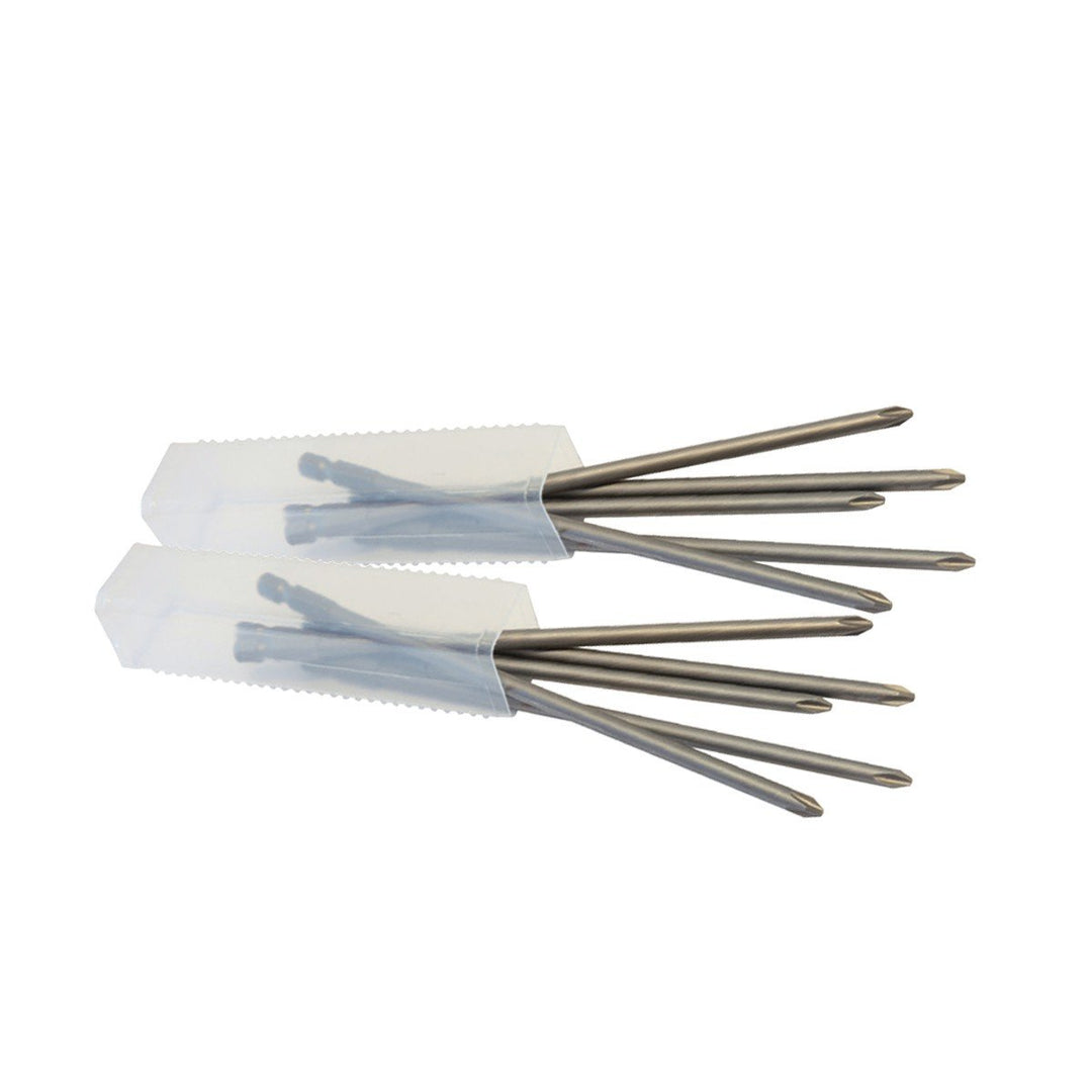 Bit 157 mm PH 2 für Magazinschrauber Bit Langschaft - Set 10 Stück 157 mm - 10er Pack, 157 mm - 10er