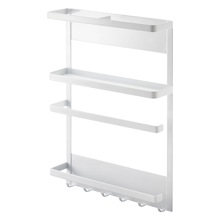 Yamazaki Tower Küchenregal, Stahl, Weiss, One Size, Weiss