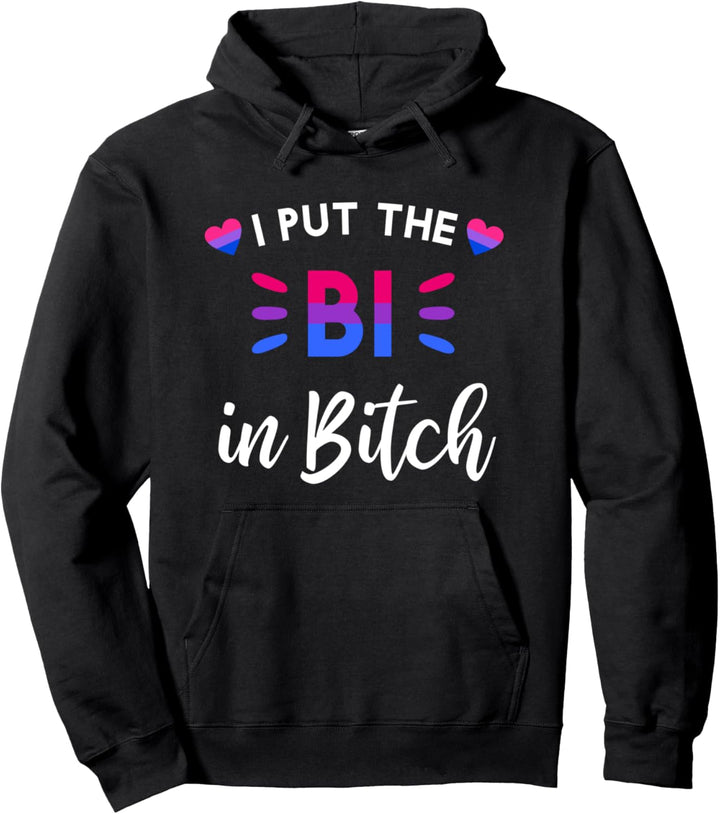 Lustiges LGBT CSD Bisexuell Pullover Hoodie