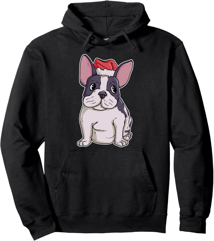 Weihnachten Weihnachtspullover Damen Französische Bulldogge Pullover Hoodie