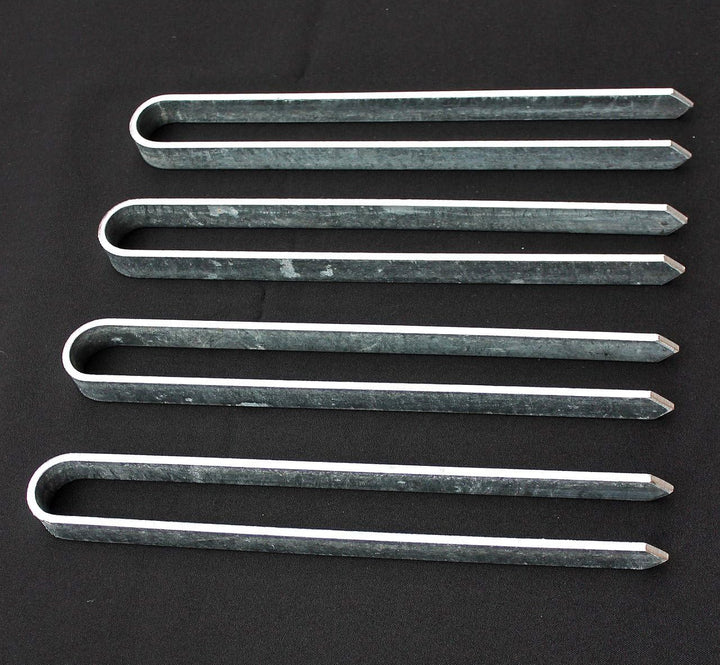 DanDiBo 4 Stück Bodenanker verzinkt XL Erdanker für Rosenbogen 30 cm Heringe Erdspiess Bodenspiess B