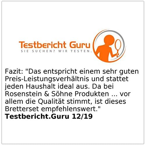Rosenstein &amp; Söhne Schneidebrett BPA frei: 6er-Set Schneidebretter in 6 Farben, antibakteriell, je 2