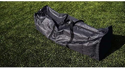 Fussballtor Powershot® 2 Jahre Garantie (Struktur) – robust und robust – Grösse wählbar 2,4 x 1,2 m,