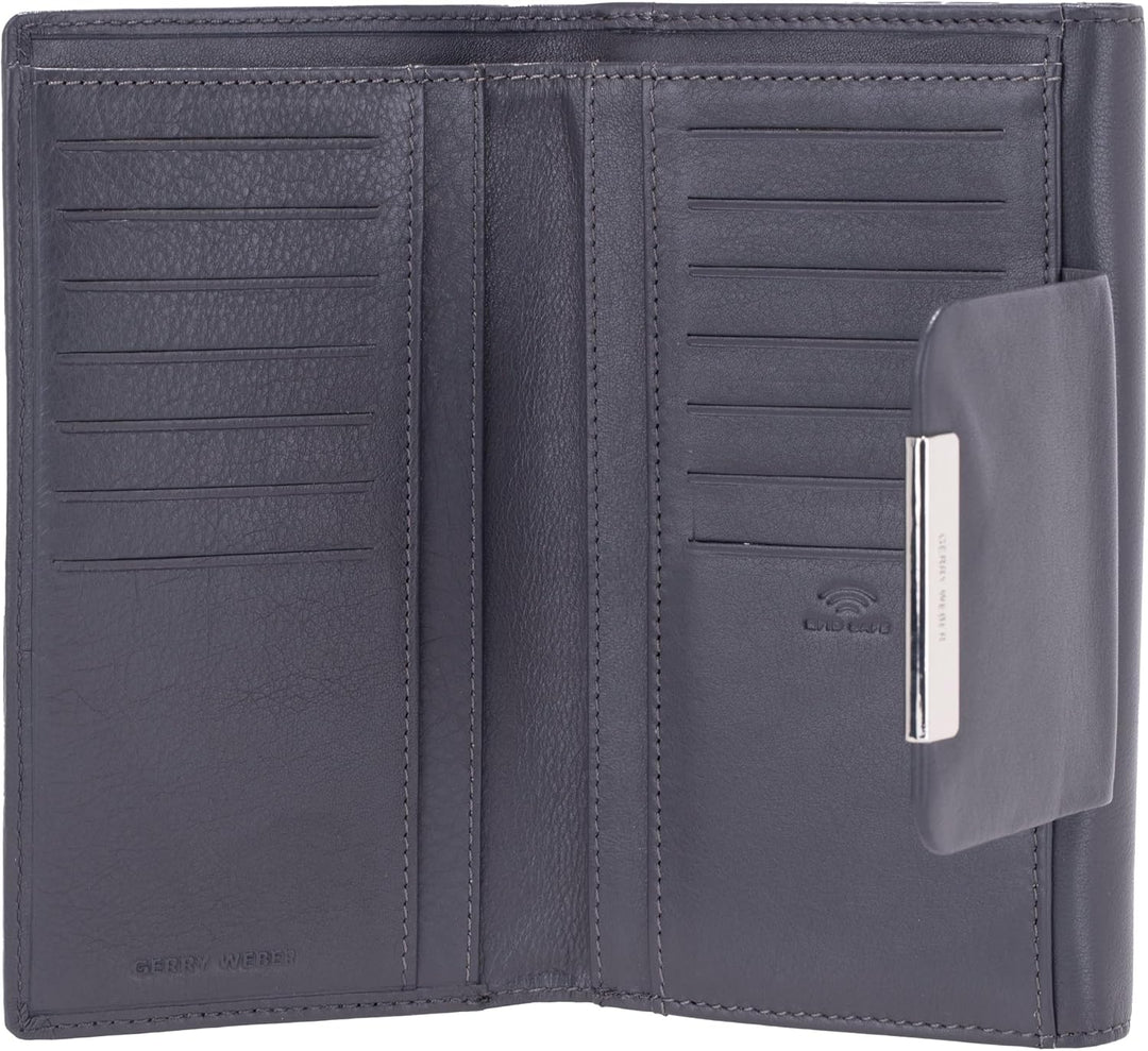 Gerry Weber - vigo Purse lh14z Dunkelgrau 18,00X10,00X0,00 CM Farbe:dunkelgrau / Material:textile,co