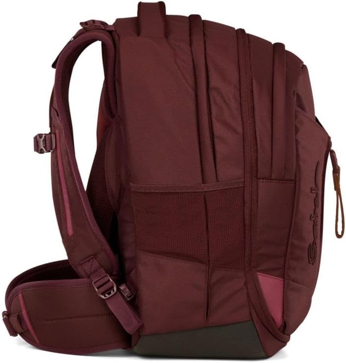 Satch Match Schulrucksack Set 3tlg. inkl. Schlamperbox und Sportbeutel Nordic Ruby Skandi Edition, N