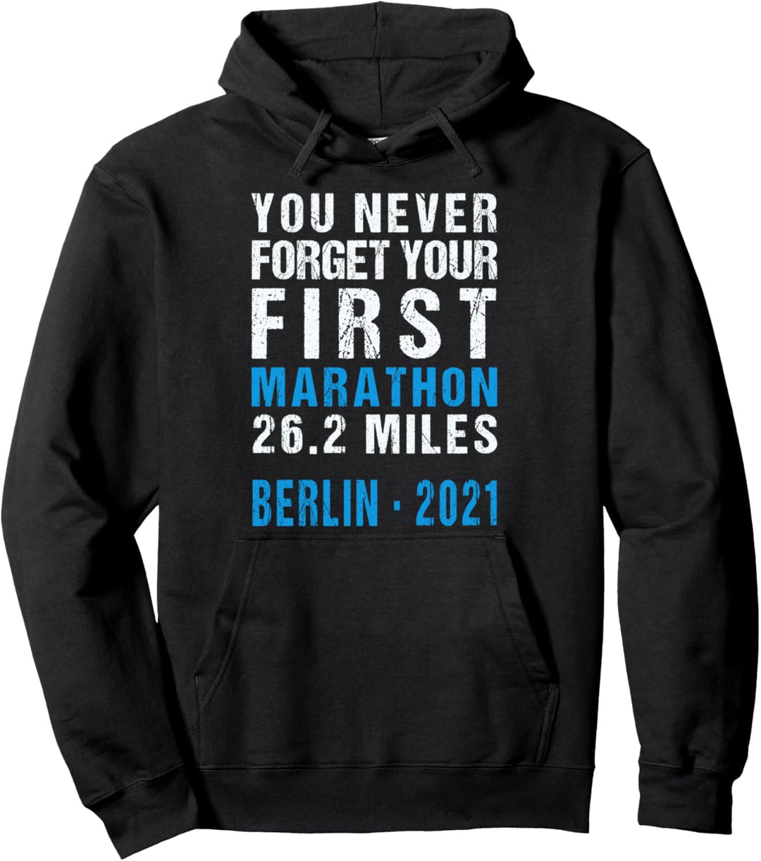 Berlin 2021 Deutschland Vergessen Sie nie Ihren ersten Pullover Hoodie