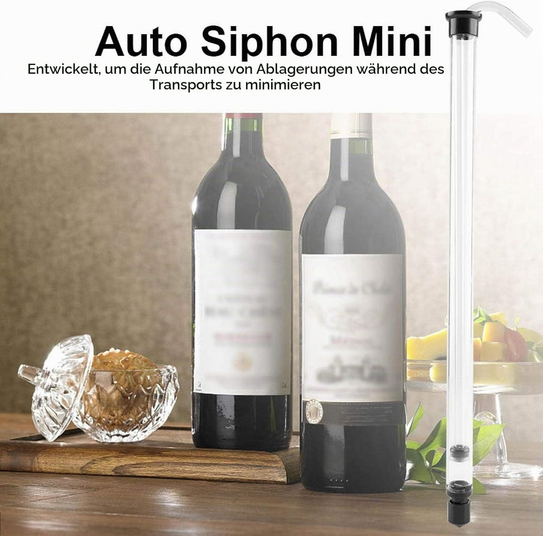 Siphoning Kit, Pro Weinflaschenfüller Auto Siphon Racking Cane für Bier Wein Eimer Carboy Flasche mi