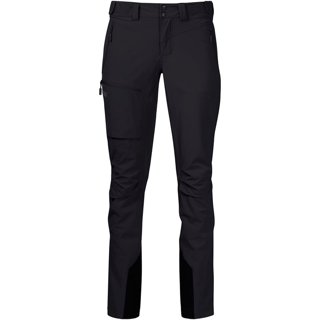 Bergans Breheimen Softshell W Pants L Lang Black-solid Charcoal, L Lang Black-solid Charcoal
