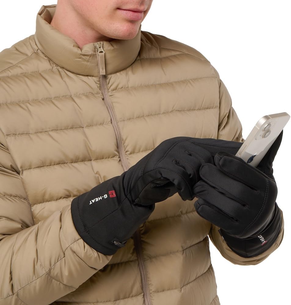 G-HEAT – Beheizbare Handschuhe für Herren &amp; Damen mit Akku | Wasserabweisend, Winddicht, Silikon-Gri