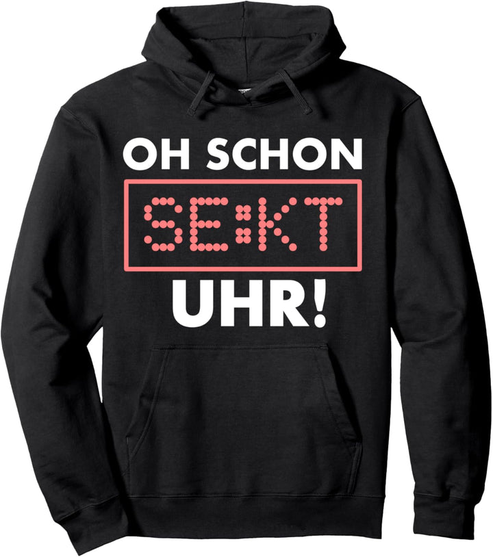 Lustiges Sekt & Wein JGA Party Geschenk Frauen Damen Pullover Hoodie