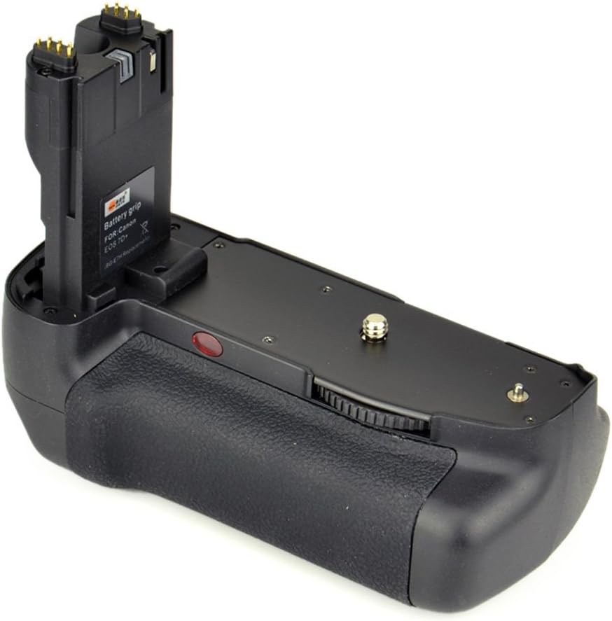 DSTE® Infrarot Fernbedienung Batterie Griff für Canon EOS 7D DSLR Digital Kamera als BG-E7 mit (2 pa