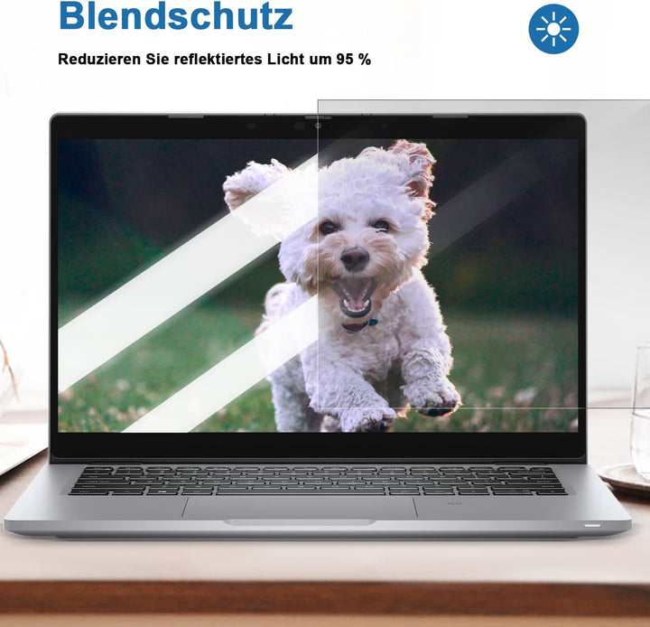 Laptop Sichtschutzfolie 13.3 Zoll, 16:10 Seitenverhältnis Abnehmbarer Sichtschutz Anti Blaulicht Ble