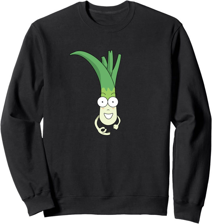 Lauch reingeschaut Finger Spiel Humor Design Sweatshirt