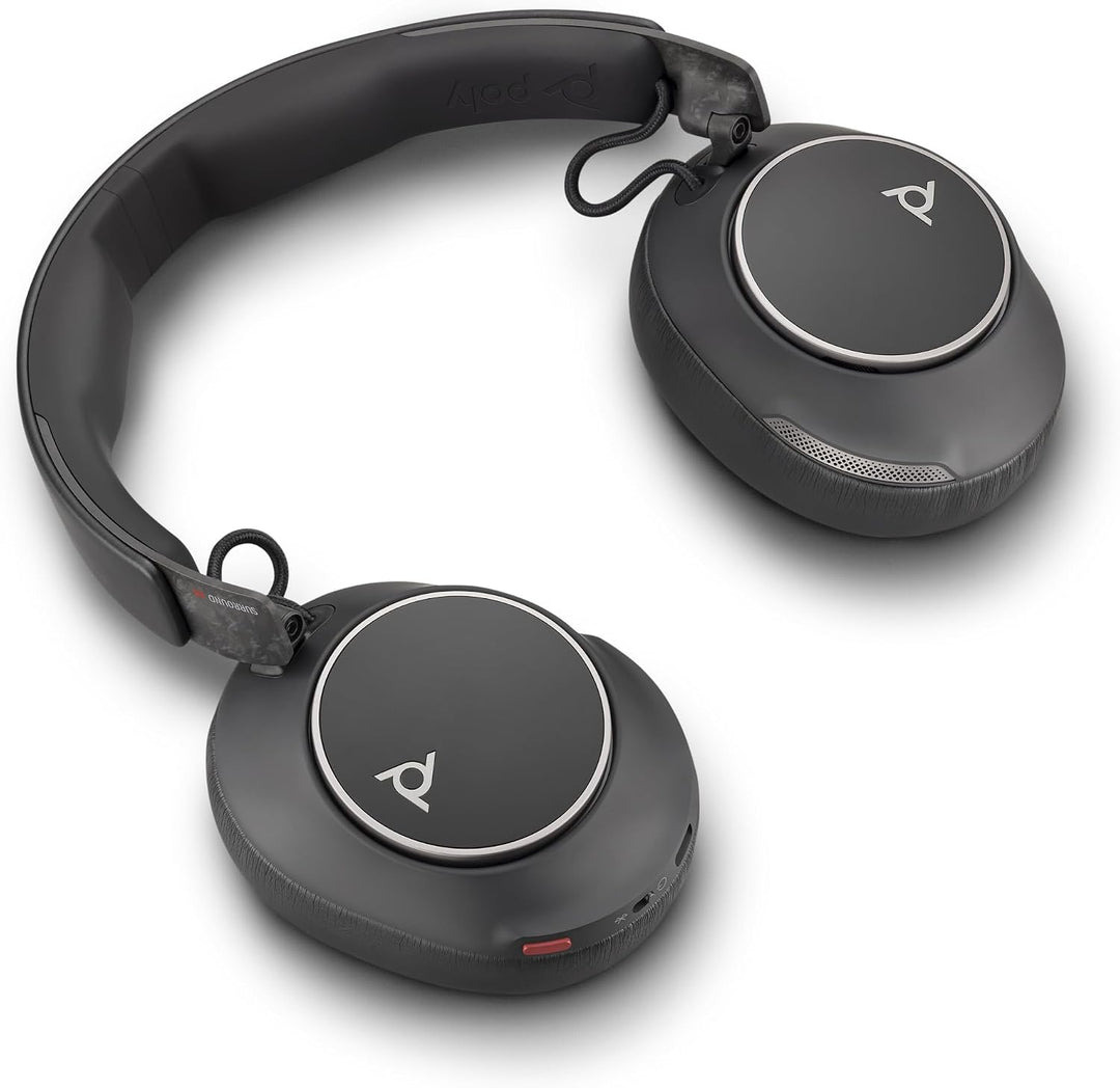 VOYAGER SURROUND 80 UC,USB-C, USB-C/A ADAPTER, (VS80T, BT700C), BLACK, WW