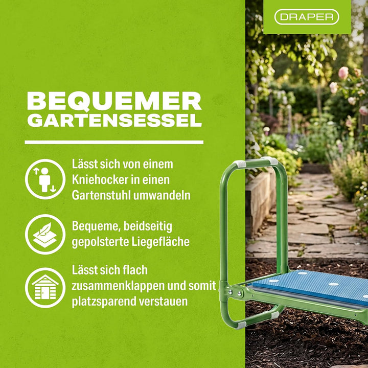 Draper 64970 Klappsitz und Kniebank