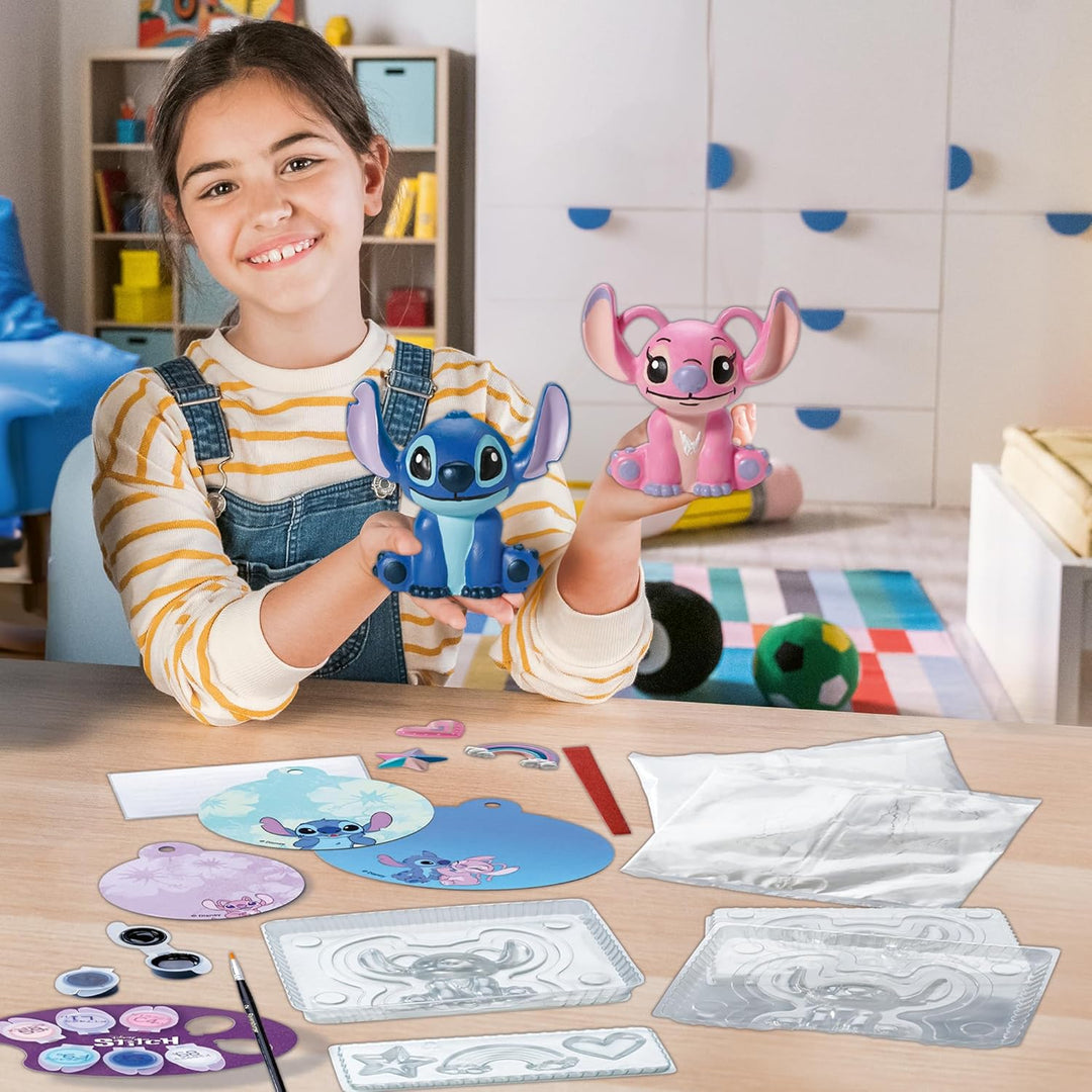 Ravensburger BeCreative Plaster Stitch - Bastelset für Kinder ab 7 Jahre, Gipsfiguren giessen und be