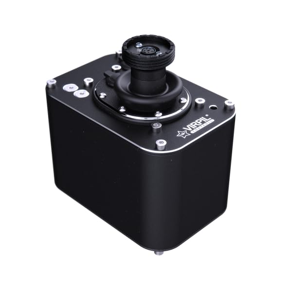 VIRPIL Controls - MongoosT-50CM3 Base (Joystick-Basis mit Achsenkupplungsdämpfern, Flugsimulation, H