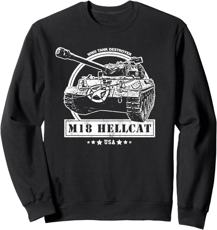 M18 Hellcat WW2 Jagdpanzer Sweatshirt