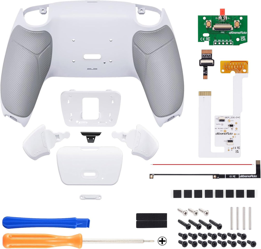 eXtremeRate Programmierbares Rise Remap Kit für ps5 Controller BDM-030/040, Remap Platine &amp; Rückseit