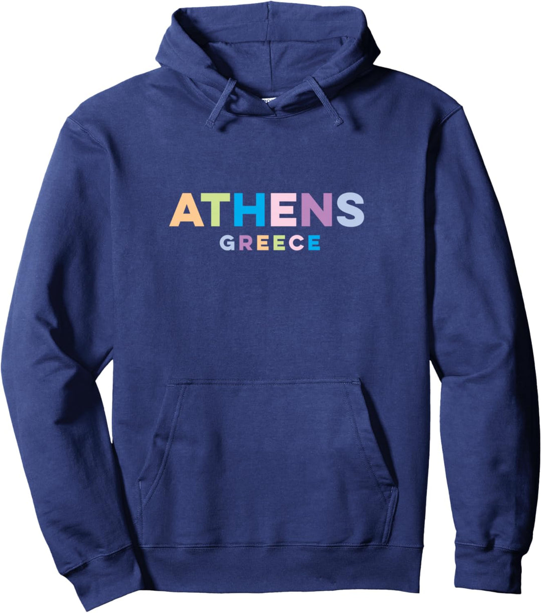 Athens Greece bunt Pullover Hoodie
