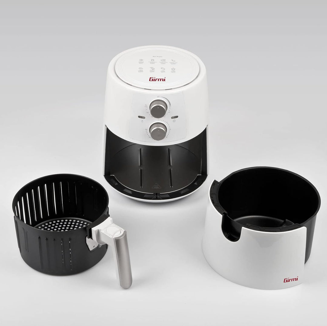 Girmi EcoFrit Light Luftfritteuse, 1400 W, 3,5 Liter, Kunststoff