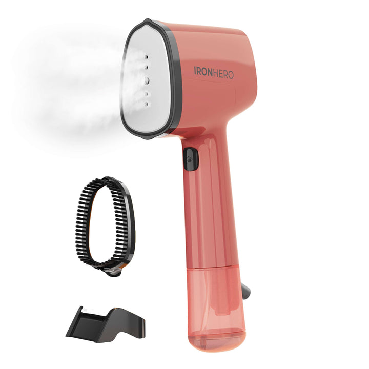 Cecotec Steamer Dampfglätter IronHero V-1500 Essential Red. 1500 W, 25 g/min Dauerdampf, 2 Dampfmodi