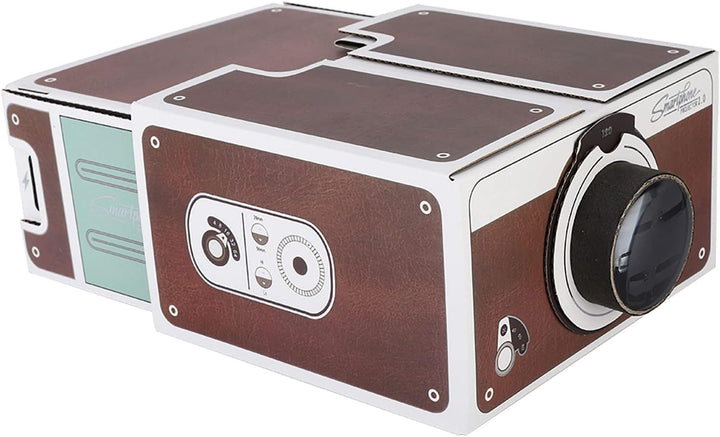 Handy-Projektor, Smart Portable Beamer Zweite Generation, DIY-Projektor Heimkino