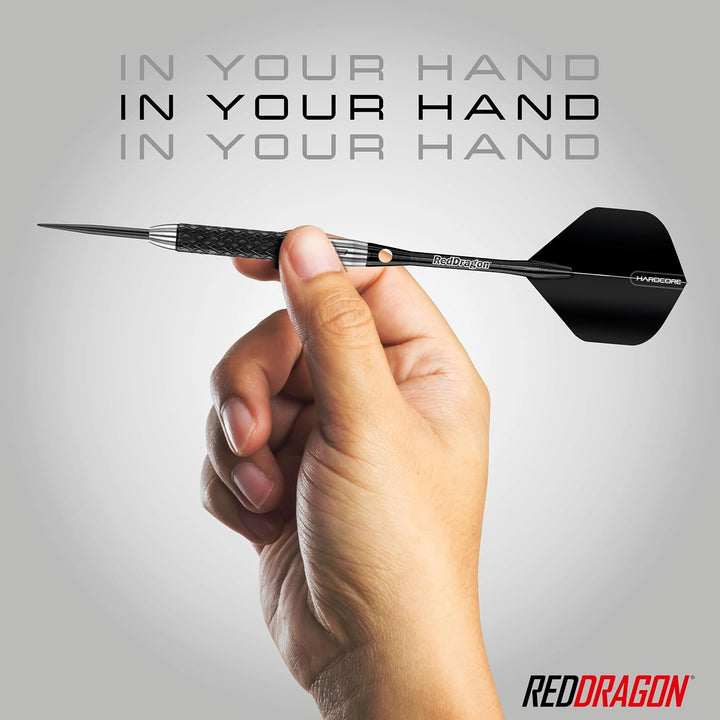 RED DRAGON Rat 26g, 28g, 25g, 30g, 32g oder 35g Tungsten Darts mit Flights und Schäfte 35.0 Gramm, 3