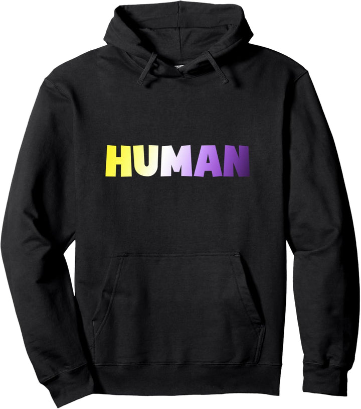 Human Non-Binary Pullover Hoodie
