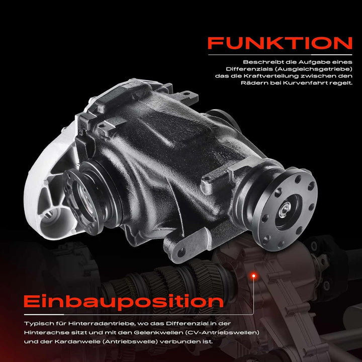 Hinterachsgetriebe Differential für 1er E81 E87 1er Cabriolet E88 1er Coupe E82 3er E90 3er Cabriole