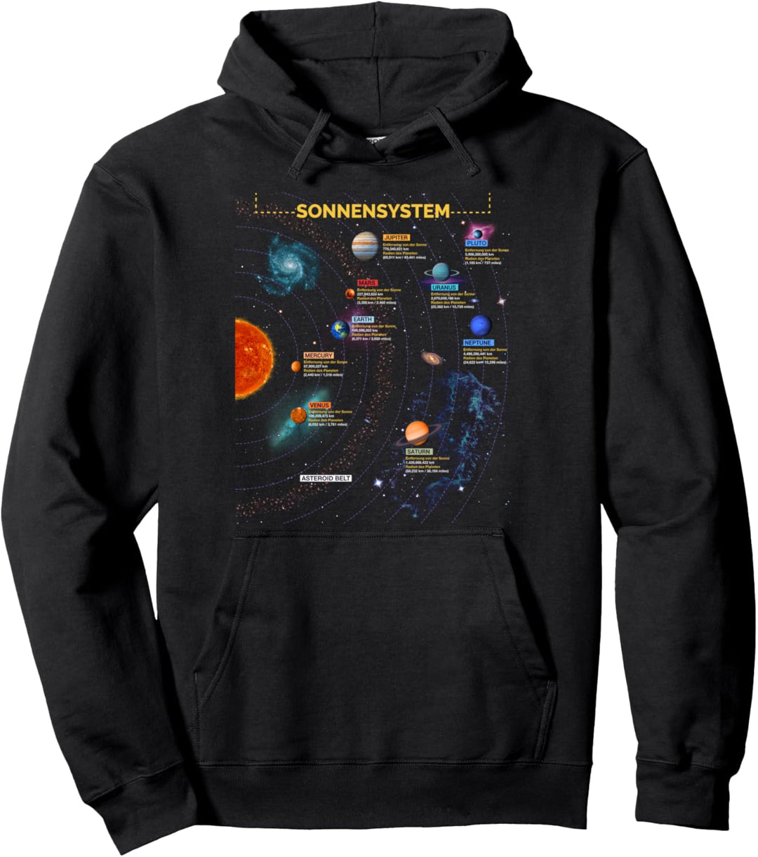 Sonnensystem T Shirt - Super Geschenk für Space Geeks Pullover Hoodie