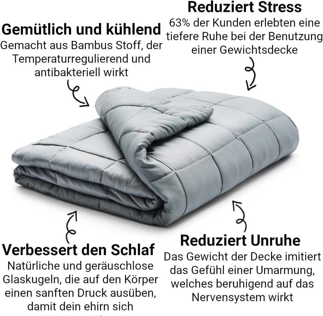 ScandinavianRest Weighted Blanket (140x200cm 7Kg), 140x200cm 7Kg