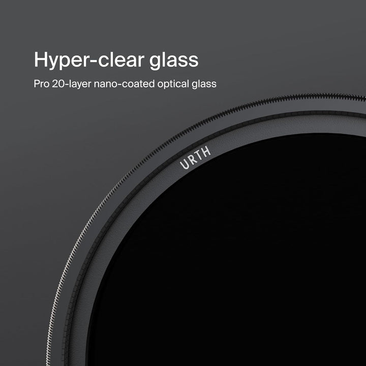 Urth 86 mm Variabler Graufilter ND2-32 (1-5 Stop) ND Filter (Plus+) 86mm, 86mm