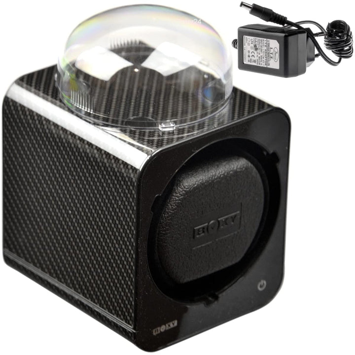 Beco Technic Boxy Fancy Brick Carbon Uhrenbeweger PRO1 2024 mit Netzadapter und 2 Haltekissen - Erwe